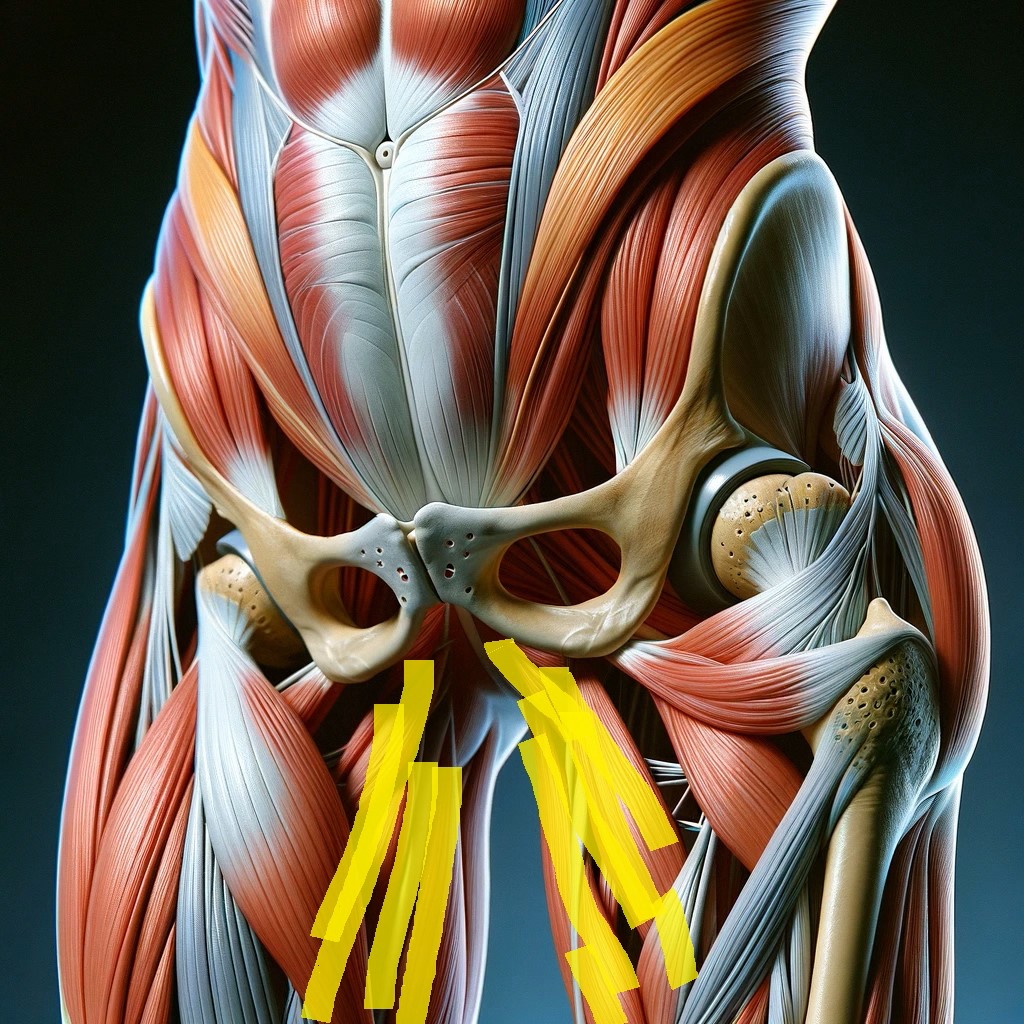 Anatomical image of adductors