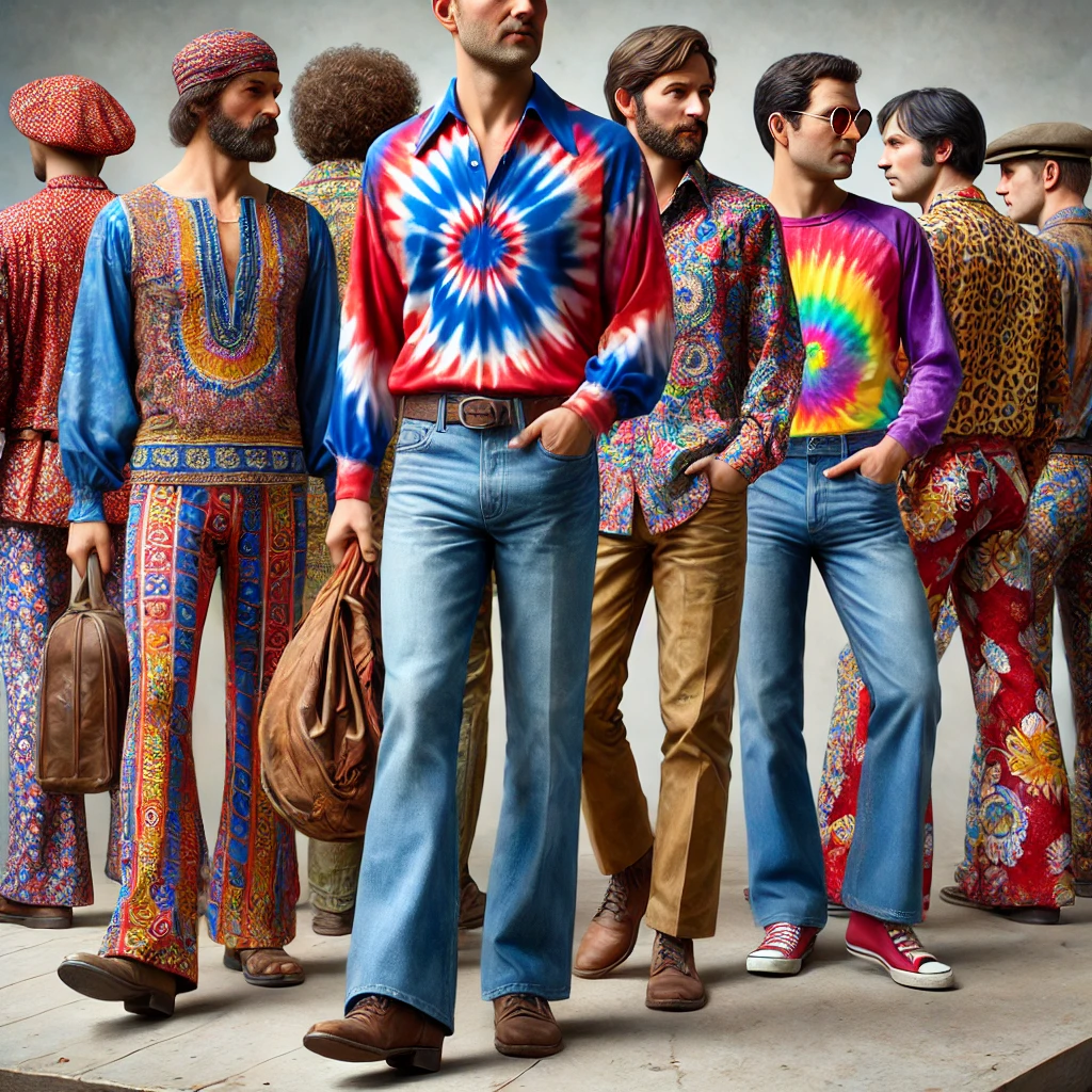 Men's Fashion in the 1960s & 70s